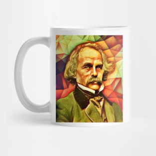 Nathaniel Hawthorne Snow Portrait | Nathaniel Hawthorne Artwork 8 Mug